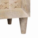 vidaXL Ensemble de mobilier de salle de bain avec étagère 2 Pièces Blanc