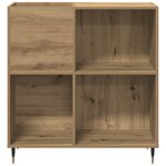Buffet en bois vieilli vidaXL 84 5x38x89 cm en bois d'ingénierie