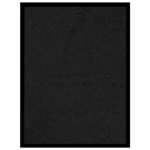 vidaXL Paillasson Noir 40x60 cm