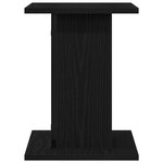 Support de plante vidaXL 2 Pièces Chêne noir 30x30x40 cm Bois reconstitué