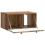 vidaXL Meuble TV mural Bois ancien 59 5 x 41 x 30 cm Bois d'ingénierie