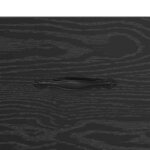 vidaXL Meuble TV Chêne noir 150 x 36 x 30 cm Bois d'ingénierie