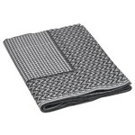 vidaXL Tapis d'extérieur Noir 140x200 cm PP