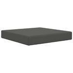 vidaXL Coussin de canapé d'extérieur Anthracite 60 x 60 x 8 cm