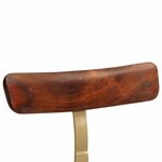 vidaXL Tabourets de bar lot de 2 49x43x79 cm bois de manguier massif