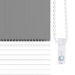 vidaXL Store 80 x 150 cm Gris