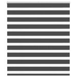 vidaXL Store zèbre noir 125x150 cm largeur du tissu 120 9 cm polyester
