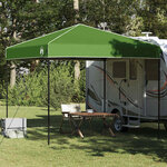 vidaXL Tente à auvent pop-up Vert 250 x 250 cm tissu