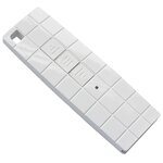 vidaXL Store à cassette motorisé 350x250 cm Bleu et blanc