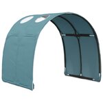 vidaXL Lit avec Tunnel 4 Pièces Chêne Artisanal et Bleu Clair