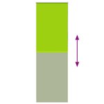 vidaXL Store enrouleur occultant largeur du tissu 60 7 cm polyester