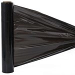 vidaXL Film étirable 2 Pièces noir 17 μm 50 cm x 150 m