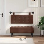 vidaXL Tête de lit suspendue Simili cuir