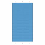 vidaXL Store plissé bleu 105x200 cm largeur du tissu 104 4cm polyester