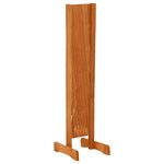 vidaXL Clôture en treillis de jardin Orange 120x90 cm Bois de sapin