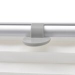 vidaXL Store plissé Blanc P06/406