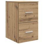 vidaXL Meuble de Salle de Bain In-between Bois ancien 30 x 41 x 50 cm