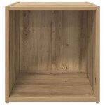 vidaXL Meuble TV Marron