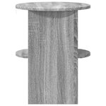 vidaXL Meuble d'appoint 2 pc Gris Sonoma Ø40 x 50 cm Bois d’ingénierie