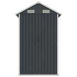 vidaXL Abri de jardin Anthracite 192 x 152 5 x 237 cm Acier galvanisé
