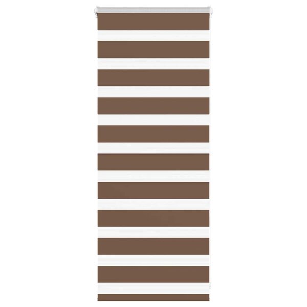 vidaXL Store zèbre marron 60x100 cm largeur du tissu 55 9 cm polyester