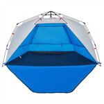 vidaXL Tente de plage 3 personnes libération rapide imperméable