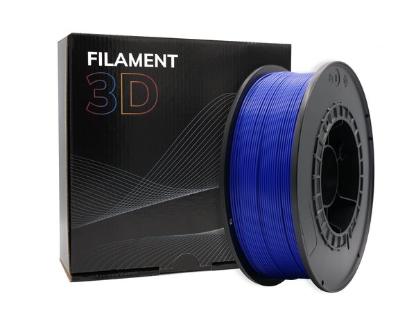 Filament PLA 3D - Diamètre 1.75mm - Bobine 1kg - Couleur Bleu Nuit