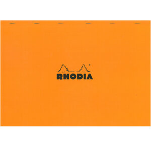 Bloc ORANGE N°38 42x31 8cm 80F agrafées 80g Q.5x5 RHODIA