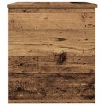 vidaXL Boîte de Rangement avec stockage Bois ancien 60 x 42 x 46 cm