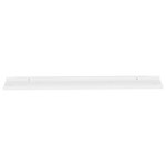vidaXL Étagères murales 4 Pièces Blanc brillant 115x9x3 cm
