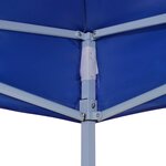 vidaXL Tente de fête 291 x 291 x 315 cm Bleu Tissu Oxford