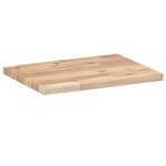 vidaXL Étagères flottantes 3 Pièces 40x30x2 cm acacia massif non traité