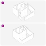 vidaXL Cache-pot de jardin Argent 60 x 60 x 50 cm Acier inoxydable