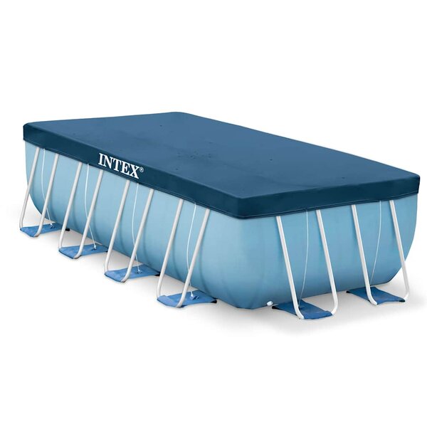 Intex Couverture rectangulaire pour piscine 390x180 cm 28037