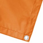 vidaXL Écran de balcon 100 x 1000 cm Tissu Oxford Rectangulaire Orange