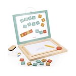 - Ardoise 4 en 1 magnetique