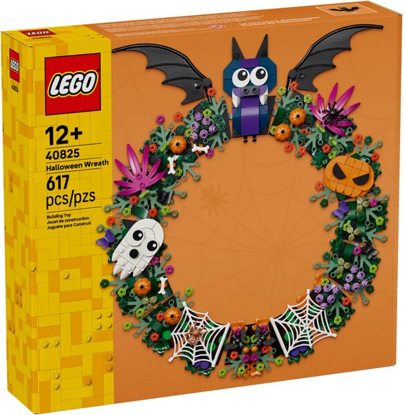 LEGO 40825 Couronne d'Halloween en briques  617 pièces  dès 12 ans