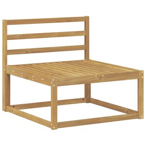 vidaXL Sofa de milieu extérieur Blanc 79 x 83 x 73 cm