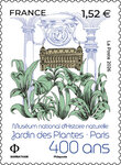 Timbre - Jardin des plantes - Lettre Verte