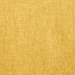 vidaXL Chaises à manger lot de 2 jaune tissu