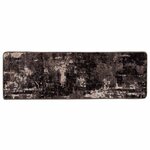vidaXL Coureur de Tapis MARSA Noir 80 x 250 cm Polyester et PVC