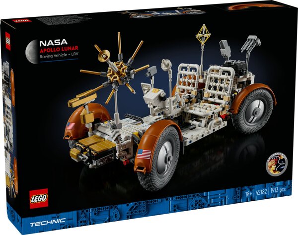 LEGO Technic - Véhicule d'exploration lunaire NASA Apollo 17 - LRV 42182 à Construire