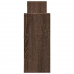 vidaXL Armoire murale 100x18x40 cm chêne marron bois d'ingénierie