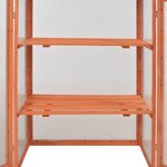 vidaXL Serre Bois 75x47x109 cm