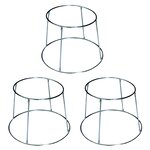 3 supports de table inox pour plateau de fruits de mer