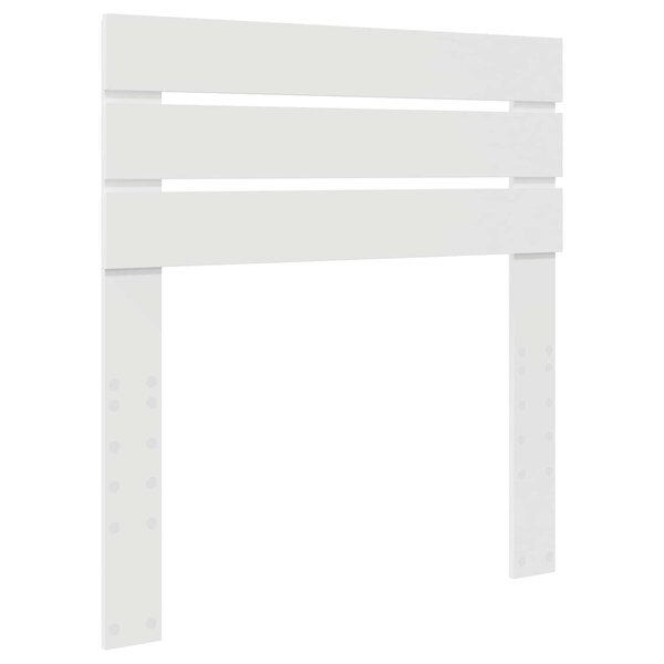 vidaXL Tête de lit Blanc 100 cm Bois d'ingénierie