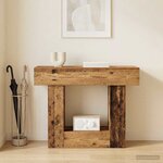 vidaXL Bois ancien 101 x 30 x 74 cm