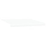 Auvent rétractable automatique vidaXL Blanc 450x300 cm