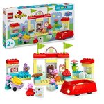 LEGO DUPLO - Le supermarché de Peppa Pig - 10434 : Jouet éducatif pour enfants