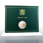 Vatican 2 Euros Commémo. 2018 BU (FDC) - 50 ans Mort Padre Pio